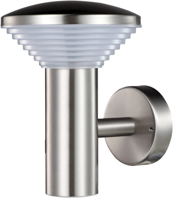 Luxform Lighting 230v Trier Wall Light in Stainless Steel