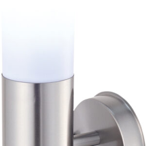 Luxform Lighting Atlanta 230V Wall Light in Stainless Steel