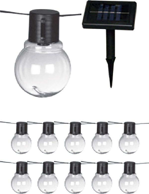 Luxform Lighting Menorca Solar LED String Light