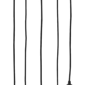 Luxform Lighting Bubbles Battery Powered Pendant 5 x Hanging Lights with 24 hour Timer
