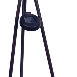 Luxform Lighting Solar Industrial LED Garden Studio Tripod Light Leipzig