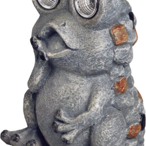 Luxform Lighting Solar Stone Frog LED Light