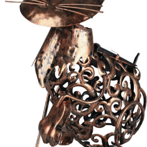 Luxform Lighting Solar Metal Cat LED Light