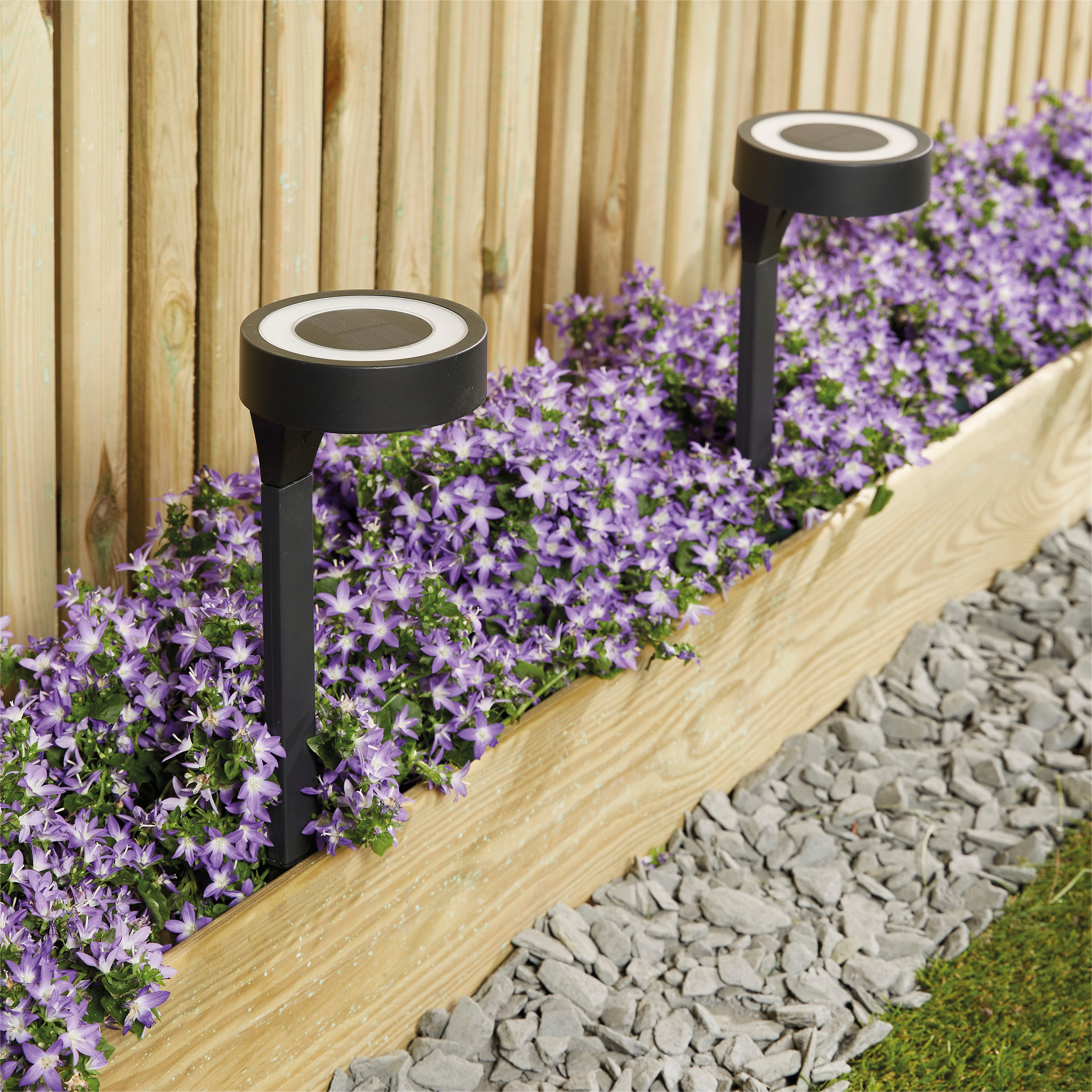 Luxform Lighting Solar LED AYR Up and Down Light - Pack of 2