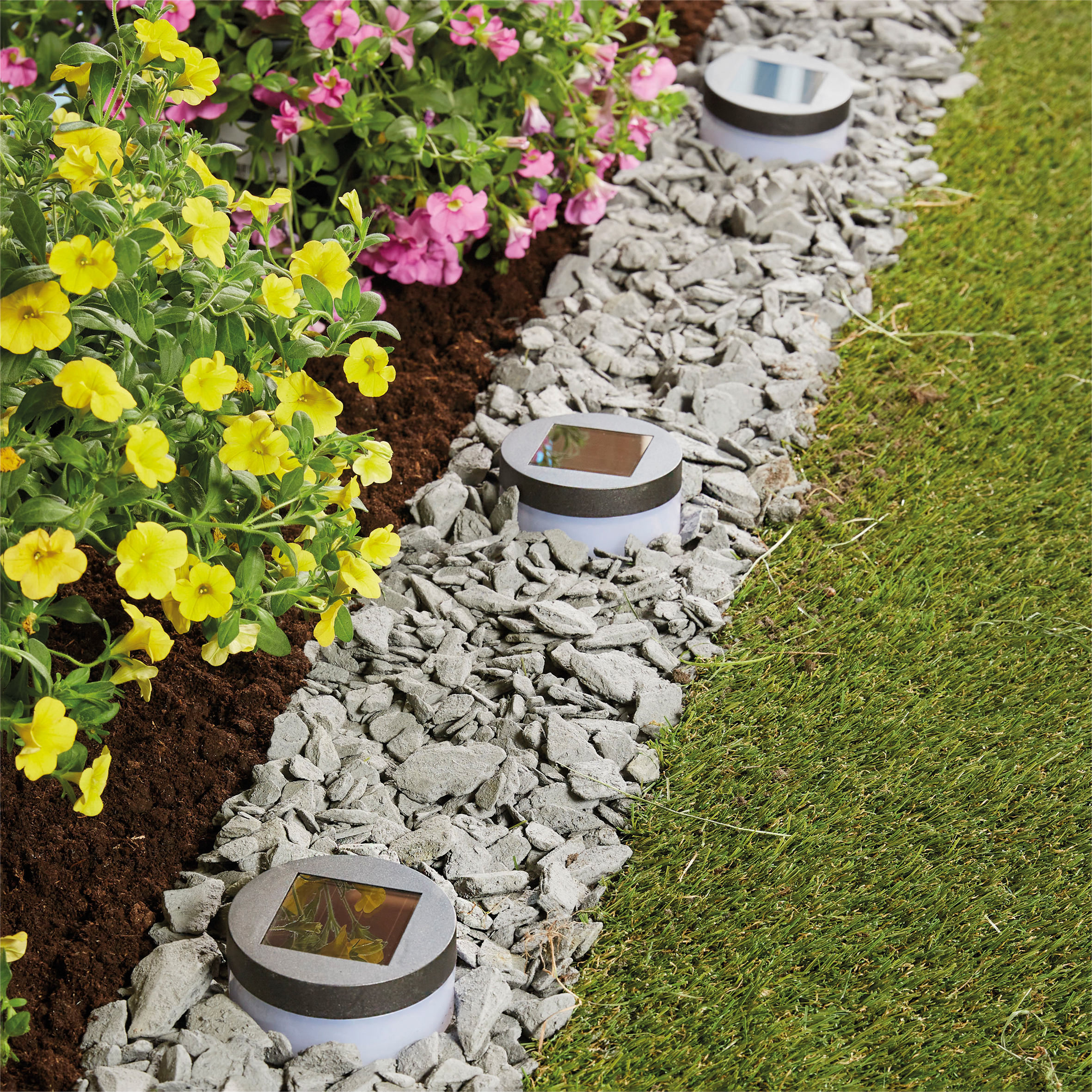 Luxform Lighting LED Solar AYR Avignon Ground Light - Pack of 4