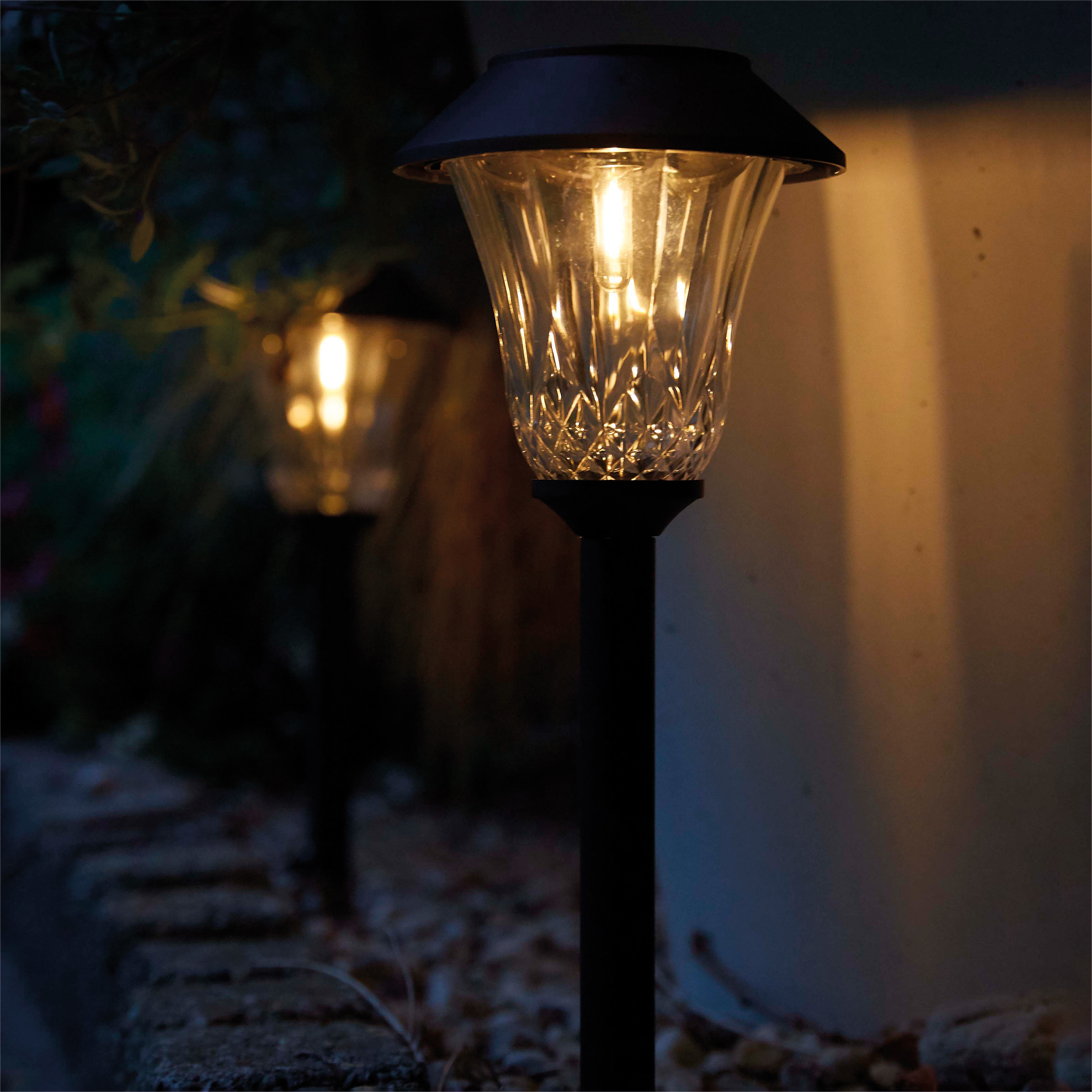 Luxform Lighting LED Solar St Tropez Post Light - Pack of 4