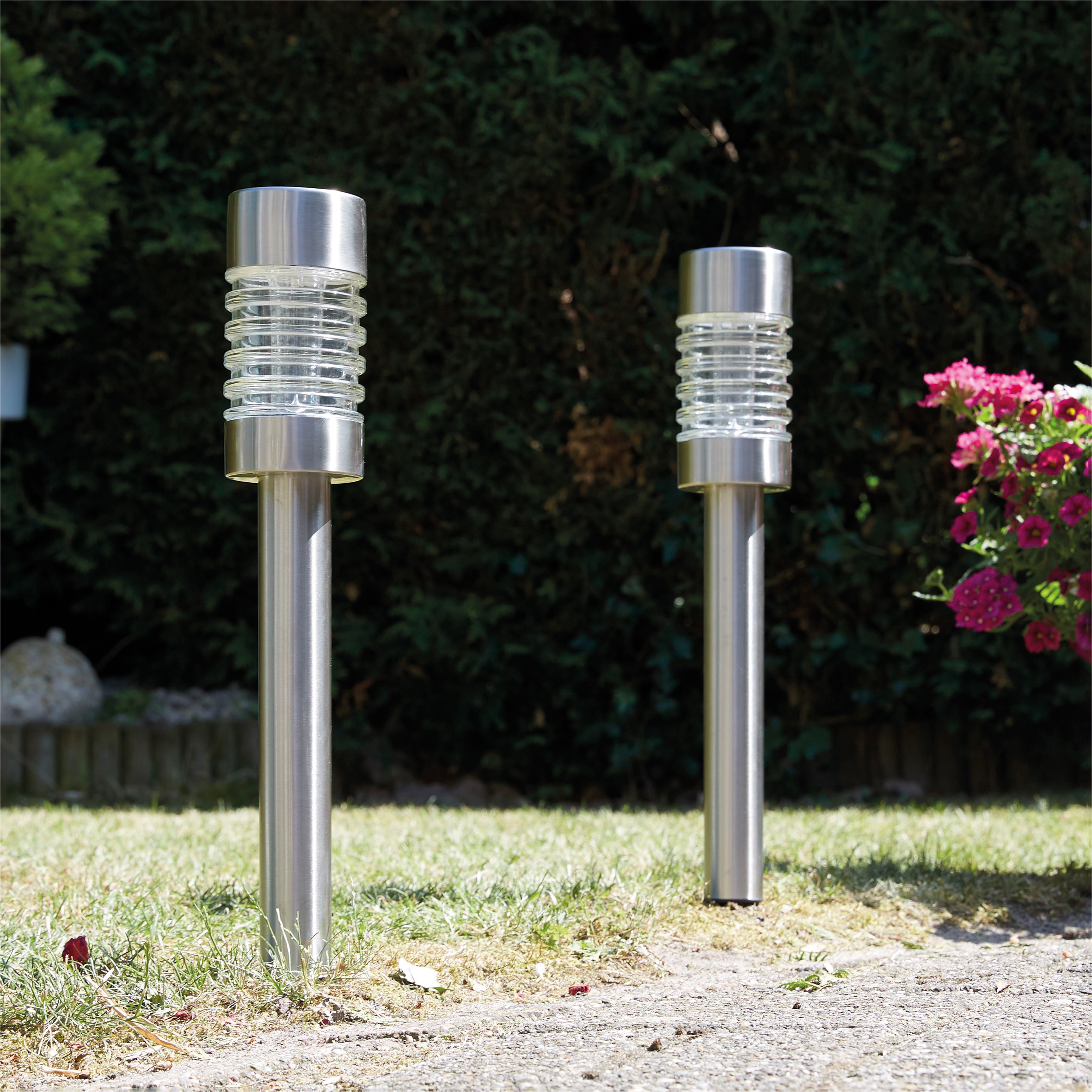 Luxform Lighting LED Solar Torino Post Light AYR - Pack of 2