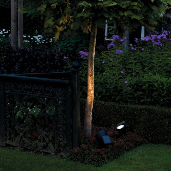 Luxform Lighting LED Solar Lazise Spotlight - Pack of 2