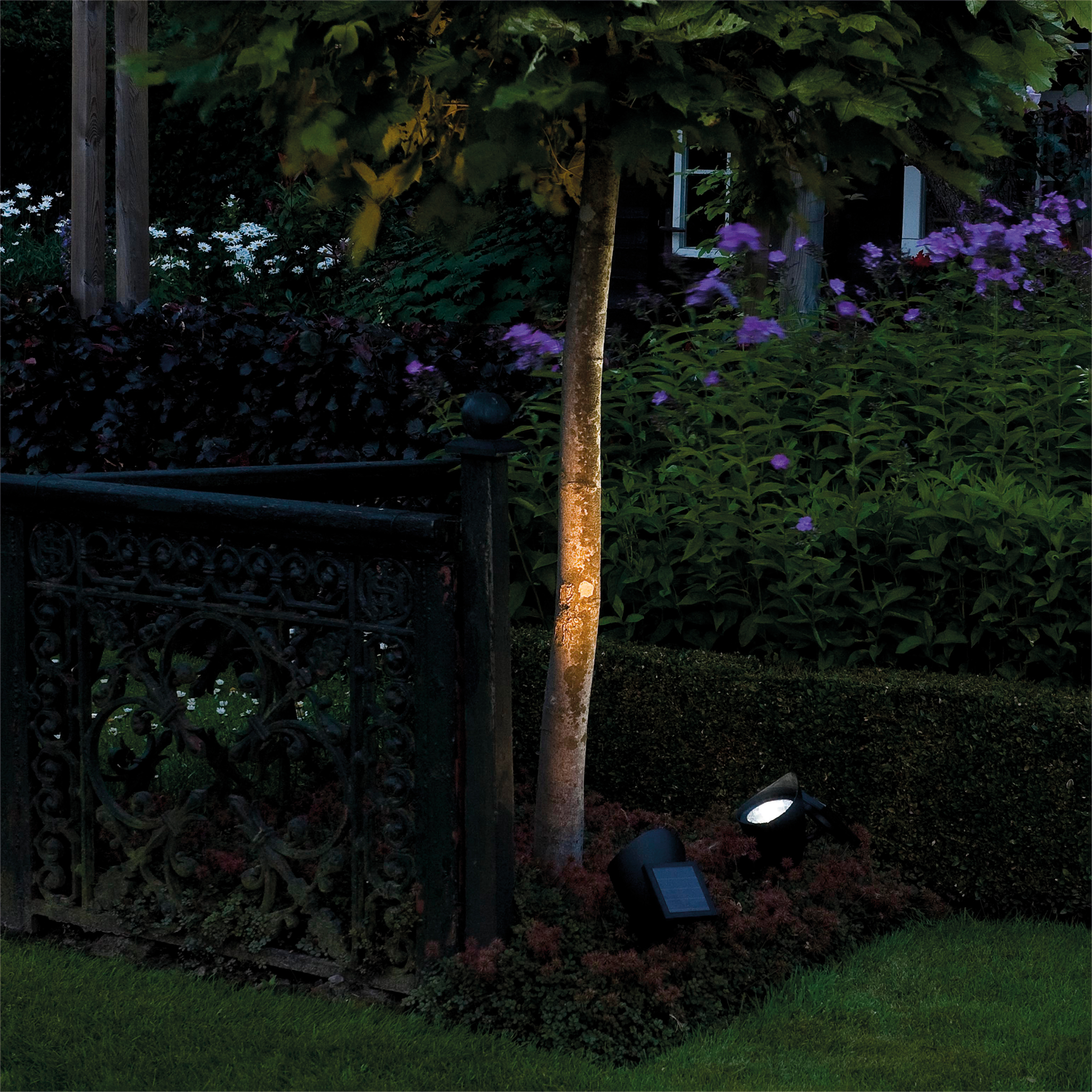 Luxform Lighting LED Solar Lazise Spotlight - Pack of 2