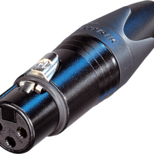 Neutrik NC3FXX-BAG Female 3 Pin XLR Line Socket With Silver Contacts