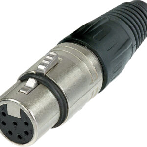 Neutrik NC7FX Female 7 Pin XLR Line Connector.