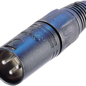 Neutrik NC3MX-BAG Male 3 Pin XLR Line Plug With Silver Plated Terminals