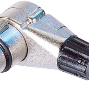 Neutrik NC5FRC Female 5 Pin XLR Right Angled Line Connector With Silver Plated Contacts