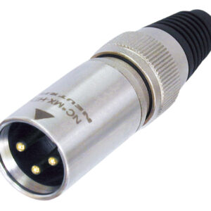 Neutrik NC3MX-HD Male 3 Pin XLR Line Plug Heavy Duty IP68 Waterproof Cable Connector