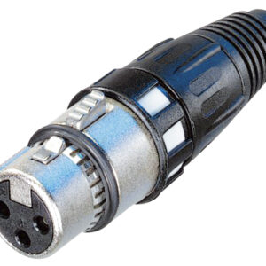 Neutrik NC3FXCC Female 3 Pin Digital XLR Female Line Socket