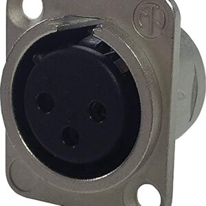 Neutrik NC3FD-L-0-1 Female 3 Pin XLR Chassis Socket
