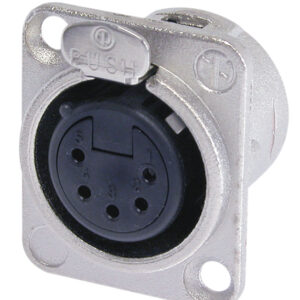 Neutrik NC5FD-L-1 Female 5 Pin XLR Chassis Connector