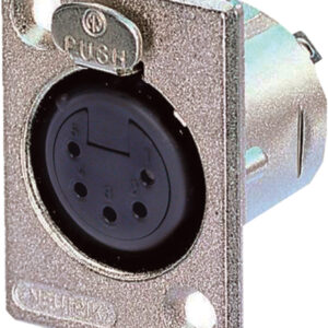 Neutrik NC5FP-1 Female 5 Pin XLR Chassis Connector