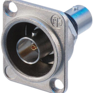 Neutrik NBB75DFI BNC Plug to Plug feed Through Connector 75 Ohm