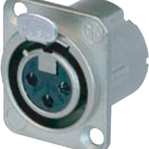 Neutrik NC3FDLX Female 3 Pin XLR Chassis Socket