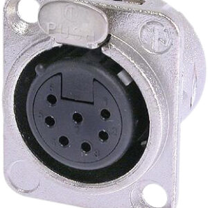Neutrik NC7FD-L-1 Female 7 Pin chassis Socket