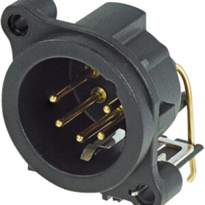Neutrik NC5MAH Male 5 Pin XLR Chassis Mount Connector