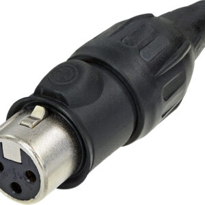 Neutrik NC3FX-TOP heavy-duty 3 pin XLR Female Cable Connector, True Outdoor Protection (TOP)