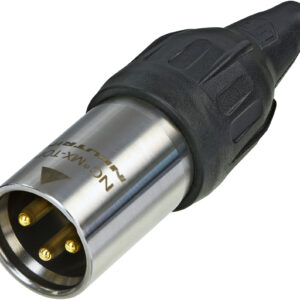 Neutrik NC3MX-TOP Heavy-Duty  3 Pole Male Cable Connector, True Outdoor Protection (TOP), Gold Contacts