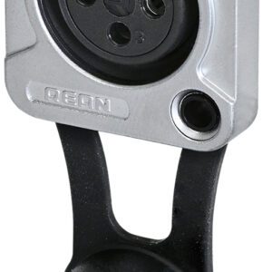 REAN RRX3F-Z XLR Chassis  Z-series 3 Pole Female XLR IP65 Chrome Plated Finish Tin Contacts