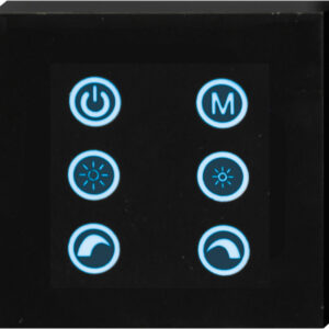 Glass Faced Touch Panel controller for RGB LED lighting