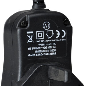 12 V DC 1000 mA Regulated Switch Mode Power Supply 12W UK Plug