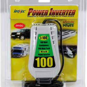 100W 12Vdc Inverter With European Mains Schuko Socket. Blister Pack