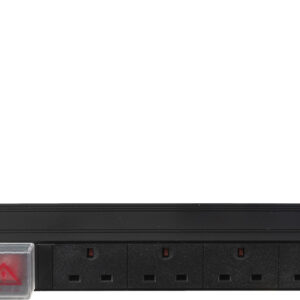 Eagle 1U 6 Way Horizontal Socket 19 Inch Power Distribution Unit