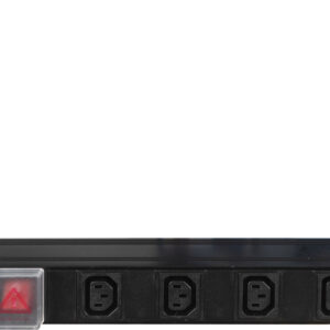 Eagle 6-Way IEC (C13) Horizontal Socket 19 Inch PDU to C14 Plug