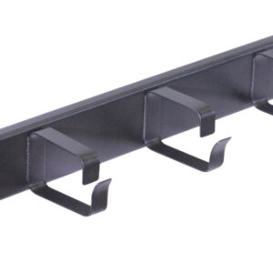 Eagle 1U 5 Ring Cable Tidy Panel For All 19 Inch Cabinets Or Racks