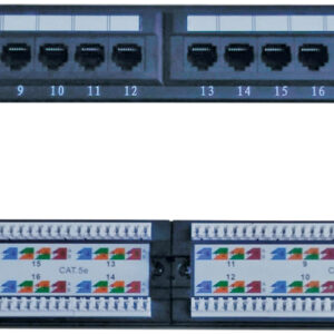 Eagle 1U 19 Inch 24 Port Cat5e Patch Panel
