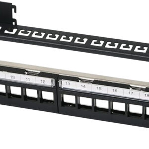 19 Inch 1U 24 PORT STP BLANK Patch PANEL