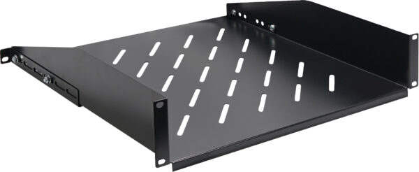 19 " Adjustable Depth Rack Support Shelf