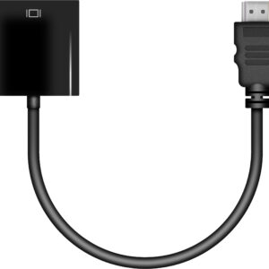 HDMI to VGA Female 1080P 0.2m Length
