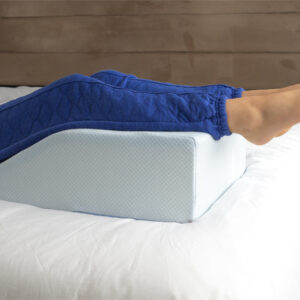 Memory Foam Leg Wedge Cushion with Coolling Gel Layer