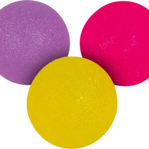 Hand Exercise Stress Relief Balls Round Shape Pack of 3