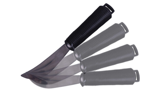 Soft Grip Rocker Knife