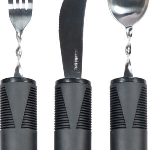 Large Handled Bendable Cutlery Set