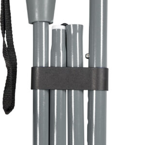 Gel Handled Folding Walking Stick