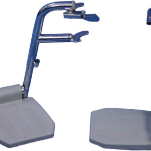 Pair of Footrests for Linton & Lenham Mobile Commode