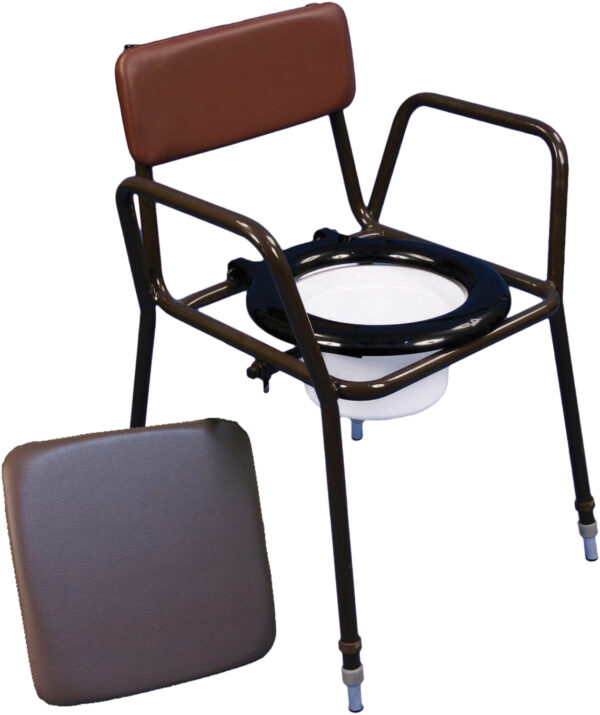 Norfolk Height Adjustable Chemical Commode Chair