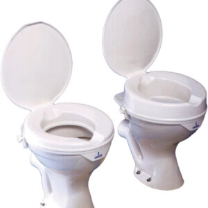 Prima Raised Toilet Seat with Lid