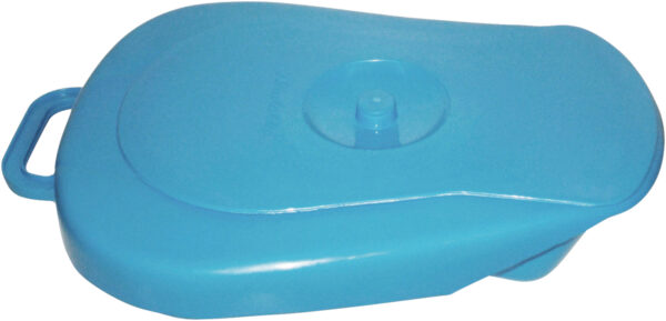 Plastic Bedpan with Lid