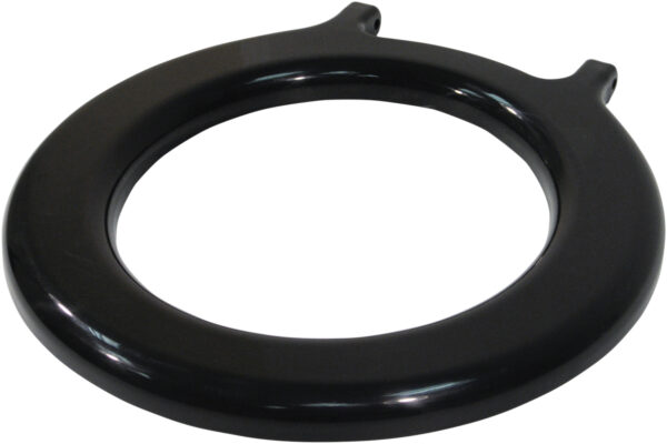 Replacement Black Toilet Seat for the Aidapt Range of Stacking Commodes