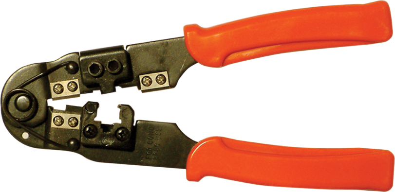 RJ45 Modular Crimping Tool For RJ45 Modular Plugs. Blister